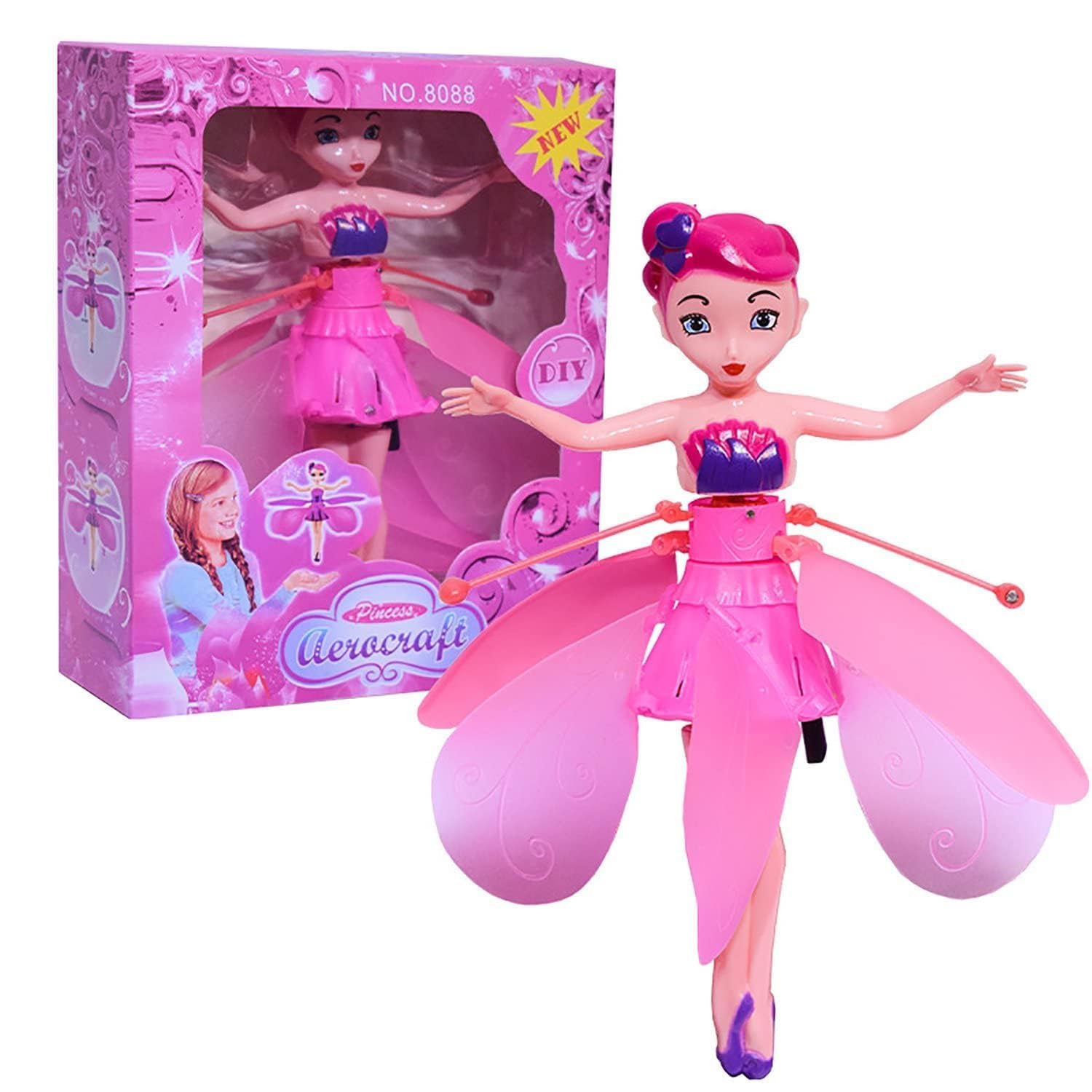 Magic Flying Fairy Doll, Sky Dancer Flying Butterfly Elf